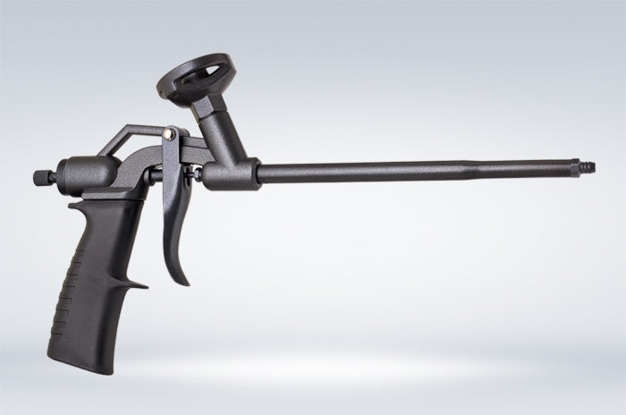 Graphite styrofoam glue gun